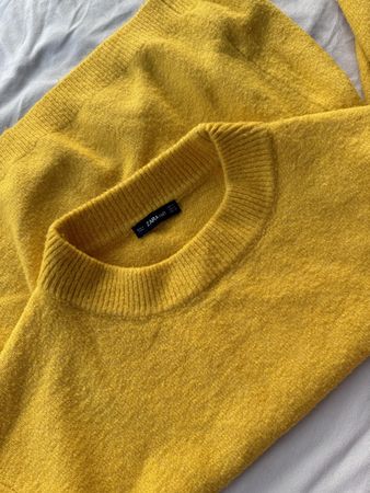 Zara Pullover Pulli 💛 Gr. M, sonnengelb, Oversize