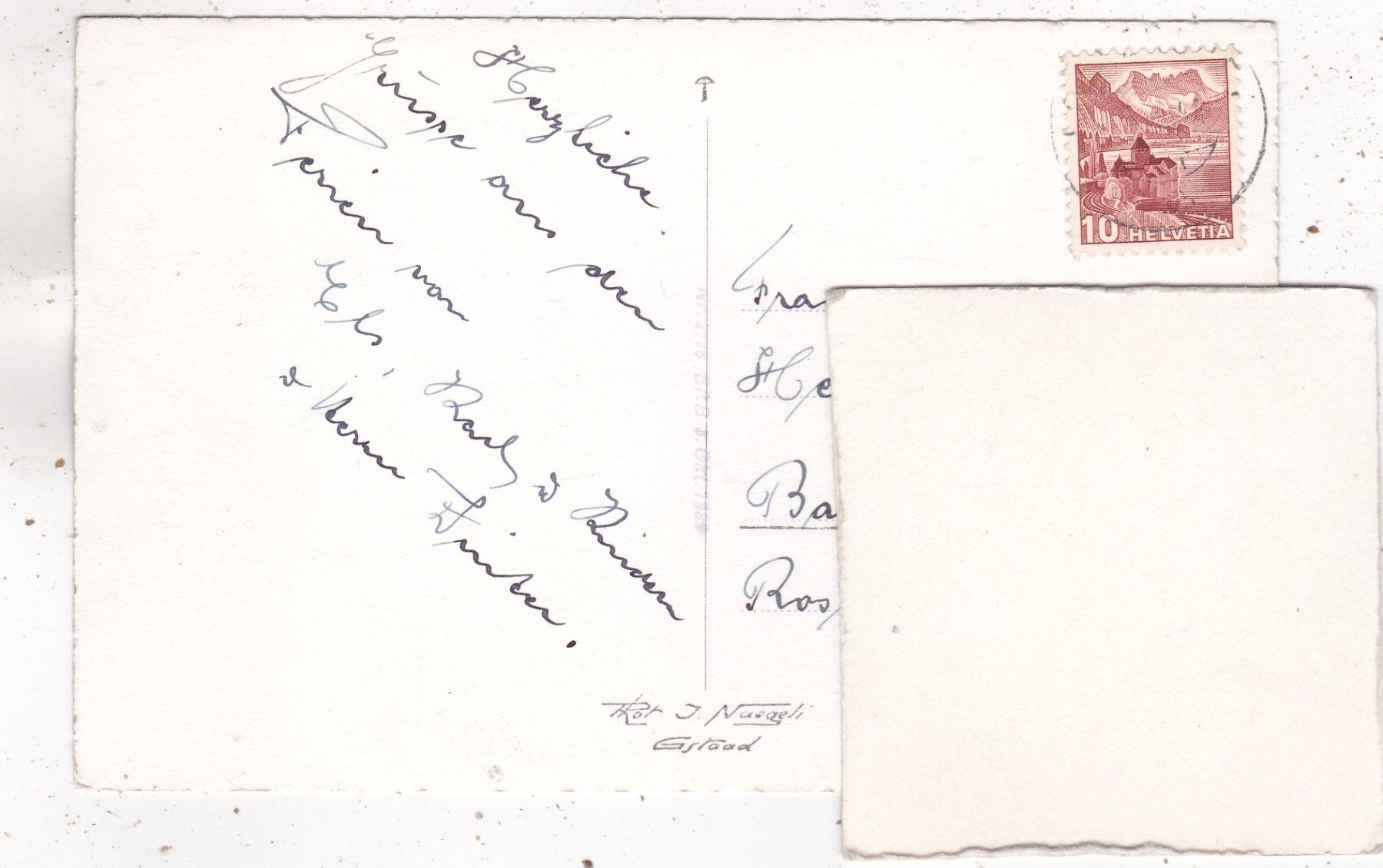 Cartoline postali: Arnensee mit Oldenhorn – Usato da Herisau venduto da Lisegrat2008 1