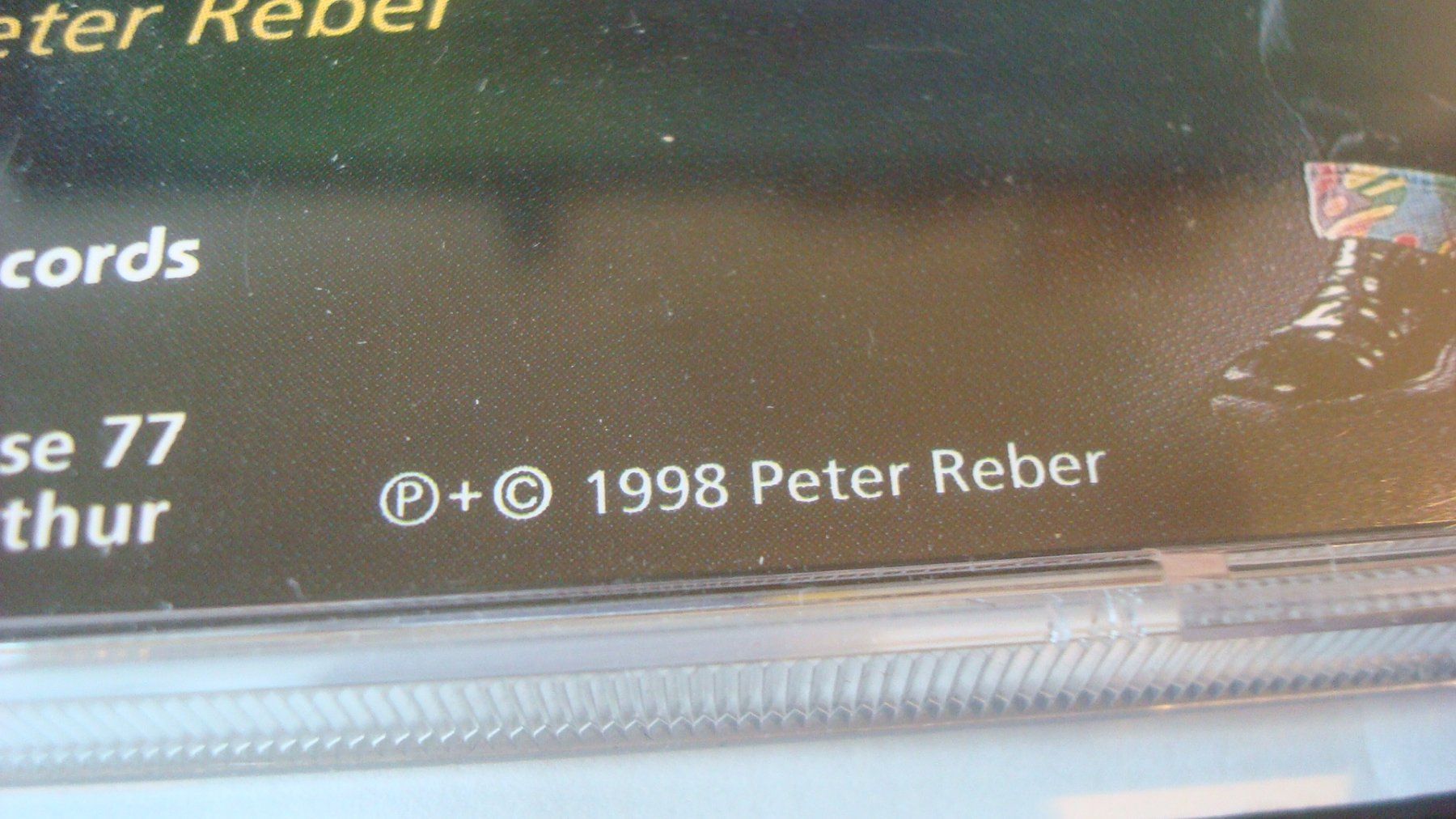 CDs: Peter Reber Timbuktu 1998 – Gebraucht aus Münchenstein von Pesci6 2