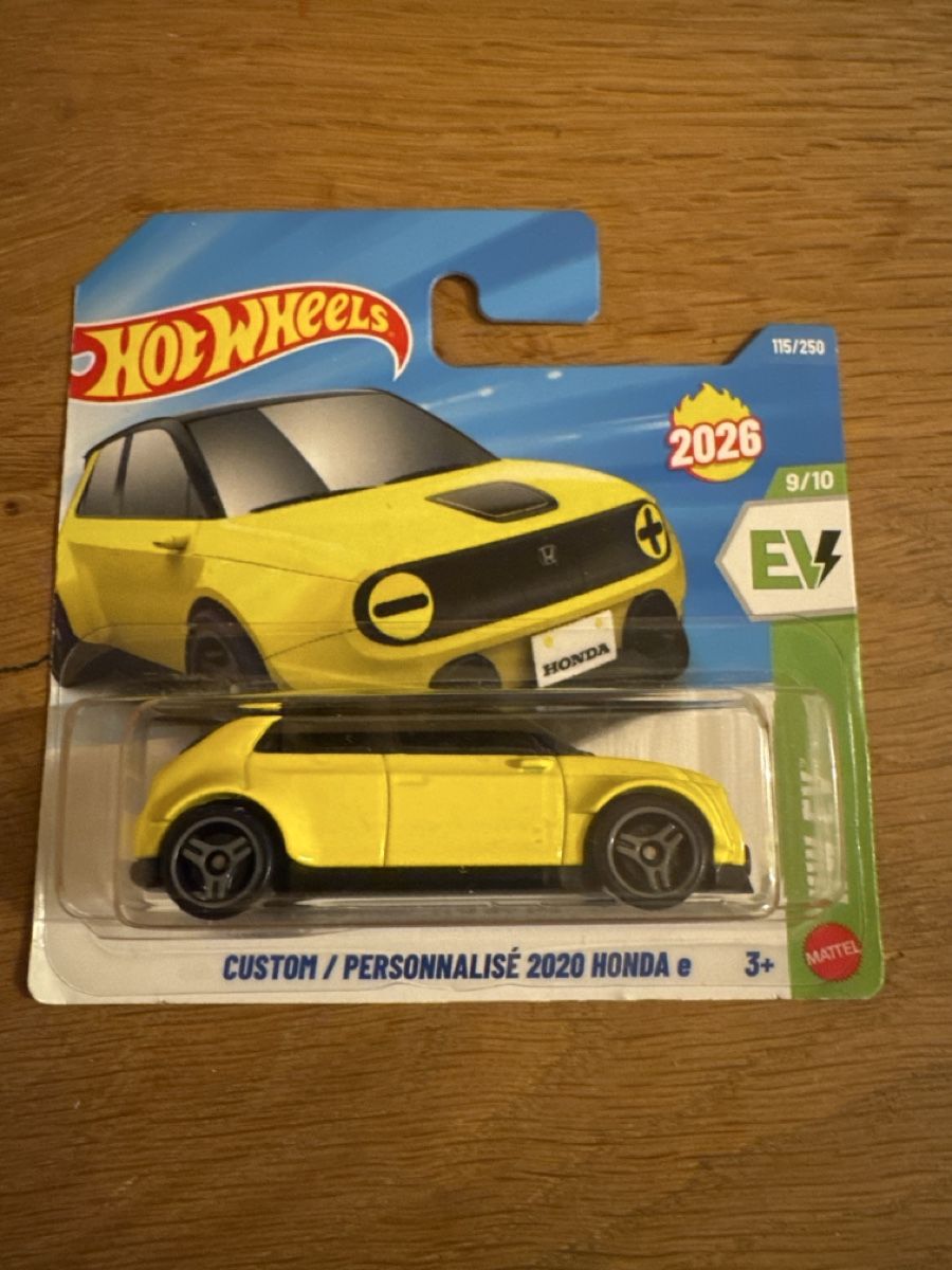 Hot Wheels Modellini d'auto: Hot Wheels / Custom 2020 Honda e – Nuovo e nell'imballaggio originale da Emmen venduto da ChristianO8