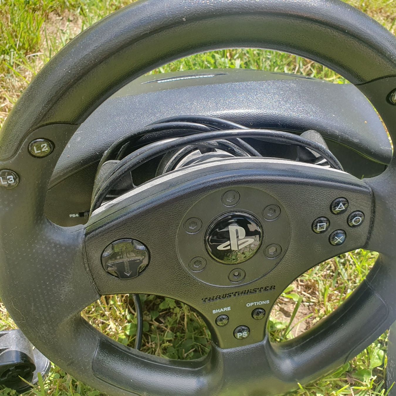 Console: Thrustmaster Lenkrad mit Pedalen für Playstation - Perfek... – Usato da Urtenen-Schönbühl venduto da kaminek01 3