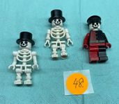 3 Lego Figuren Skelett