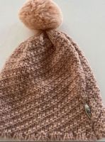 Pomp de lux 52 Wintermütze, altrosa, mit Bommel