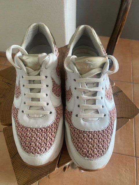 Scarpe da donna: Sneakers Voile Blanche Weiss/Pink – Usato da Basel venduto da astwo 1