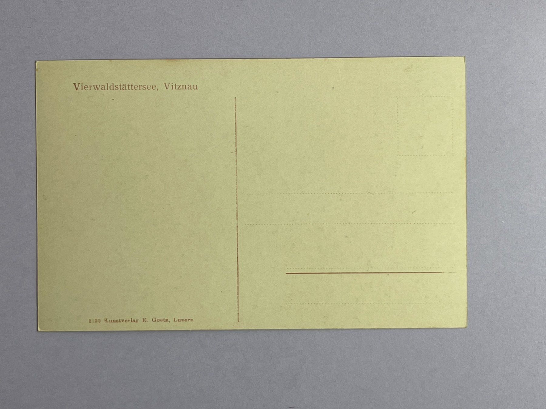 Cartoline postali: Vitznau - Vierwaldstättersee – Usato da Steg VS venduto da danwer74 1