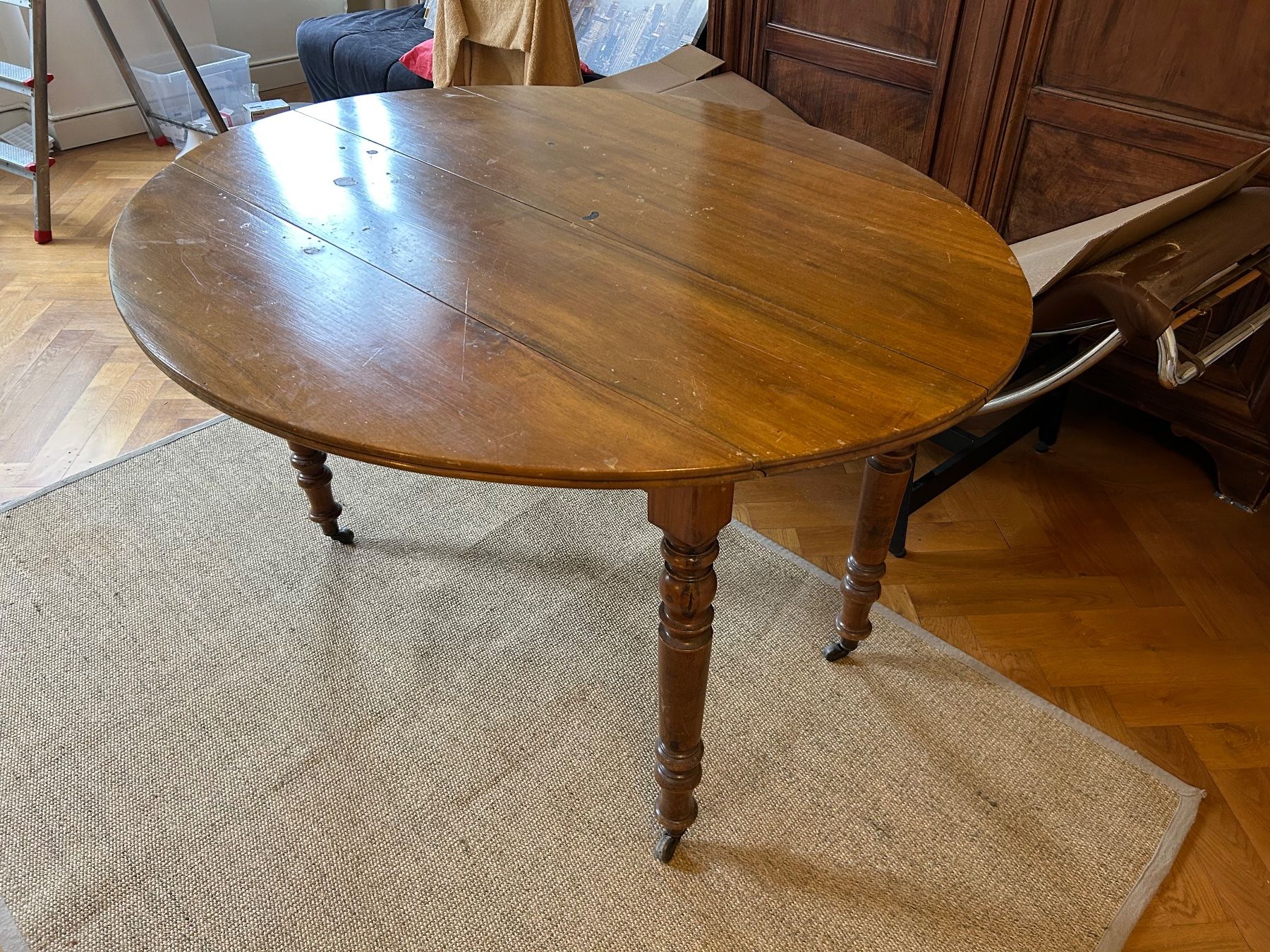 Tavoli: TABLE OVALE ancienne à 2 VOLETS – Usato da Lausanne venduto da lis_mf86 1