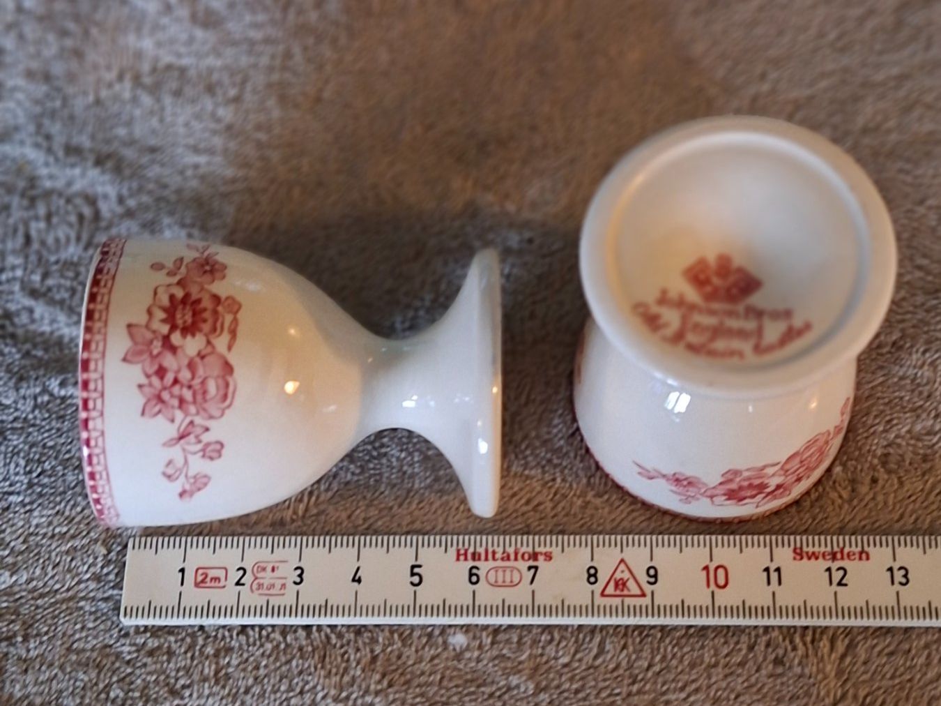 Royal Worcester Altre Stoviglie: 2 Eierbecher Johnson Bros England, Old Britain Castles, rot – Nuovo (secondo la descrizione) da Otelfingen venduto da silver-moon 2
