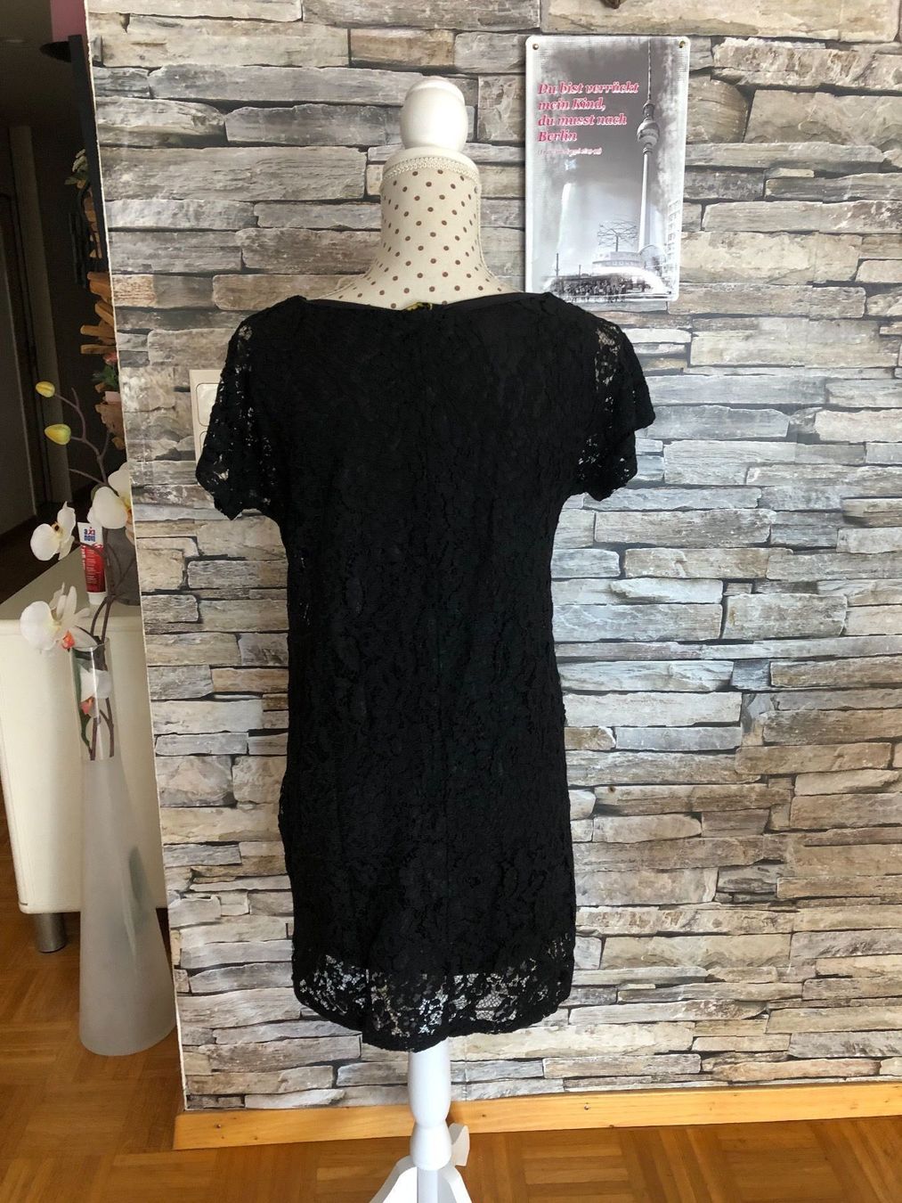 Vestiti: Kleid schwarz Spitze Gr. S/M – Usato da Wettingen venduto da Hasta80 1