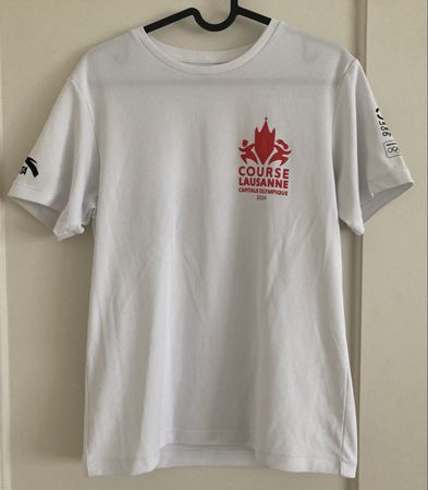 T Shirt Running Lausanne Capitale Olympique 30 ans Taille S