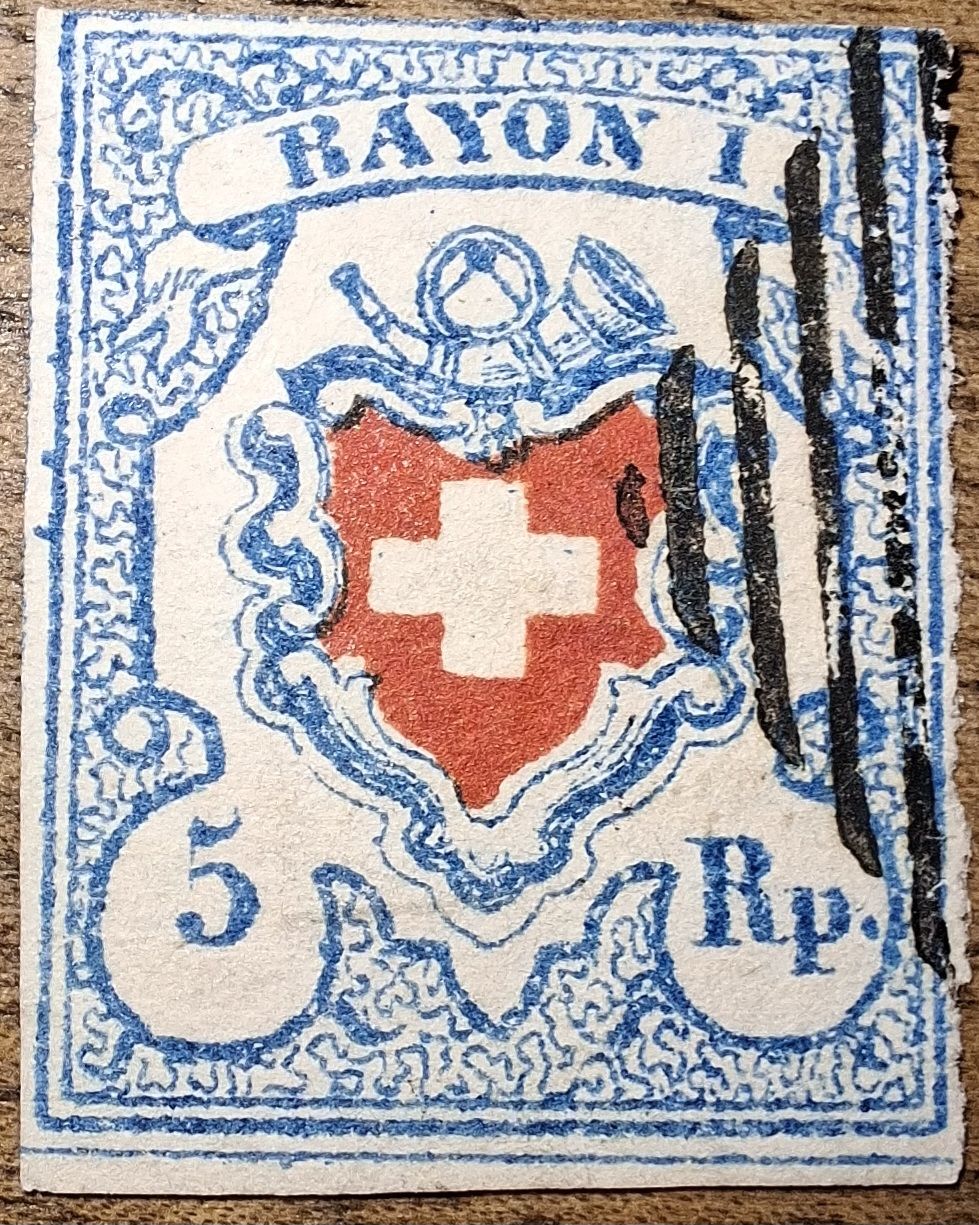 Tutti i francobolli: Rayon 17II Typ 33 C1 - LU Kat. 200.- – Usato da Balgach venduto da SIMEON27