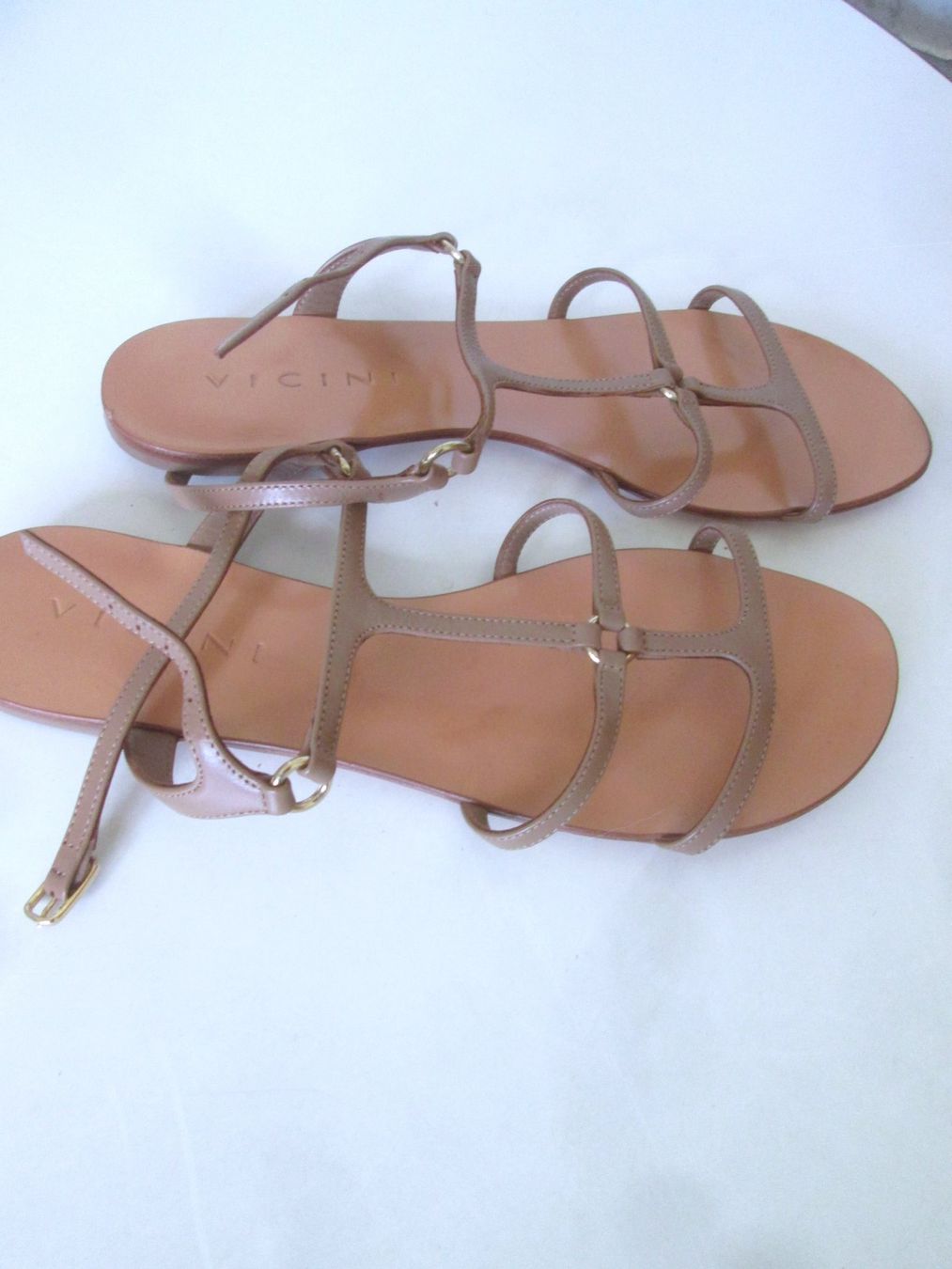 Scarpe da donna: Vicini Sandalen, Echtleder, Größe 40 – Usato da Sementina venduto da babucia