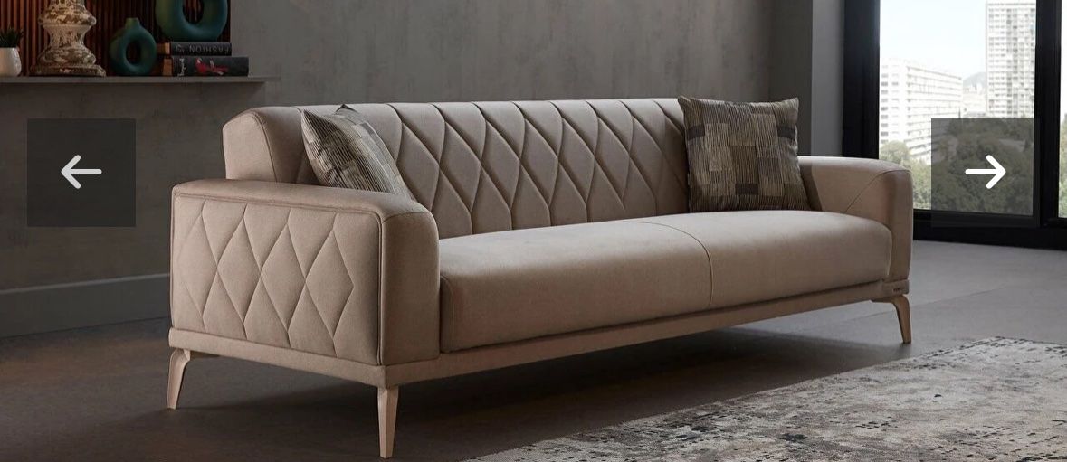 Divani: Gemütliches Sofa-Set, Beige – Nuovo (secondo la descrizione) da Sursee venduto da Alyel 1