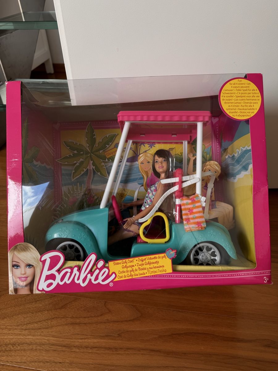 Bambole: Barbie Golfwagen – Nuovo e nell'imballaggio originale da hägglingen venduto da tamayra