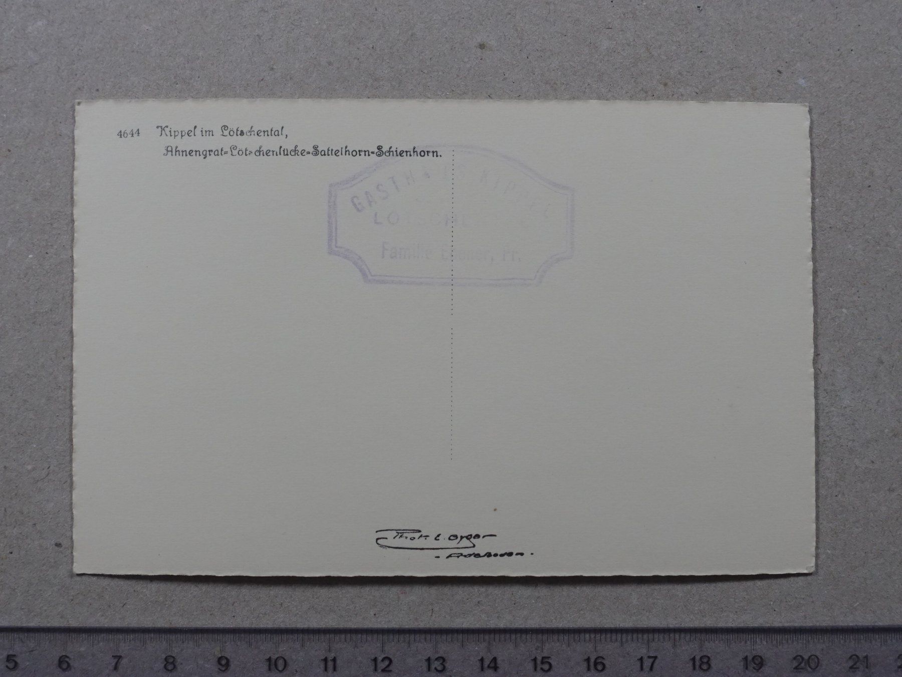Cartoline postali: Kippel im Lötschental – Usato da Lenzburg venduto da fh1 1