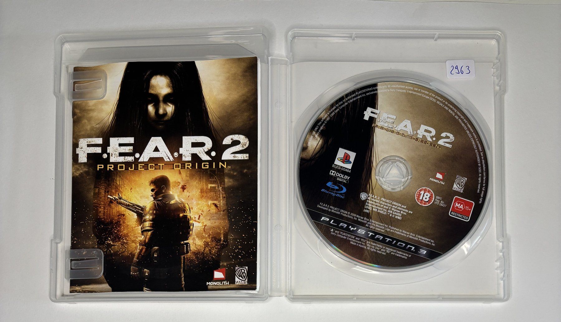 Giochi: PS3 - F.E.A.R. 2: Project Origin – Usato da Allschwil venduto da Bullach 1