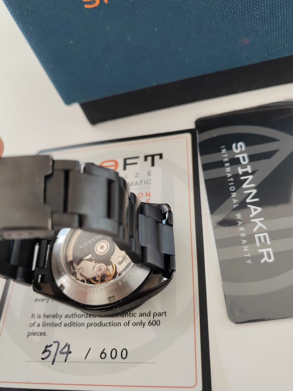 Spinnaker Orologi: Montre Spinnaker Croft Skeleton Automatic - Édition limitée – Nuovo (secondo la descrizione) da Neuchâtel venduto da Houssam_kourdache 6