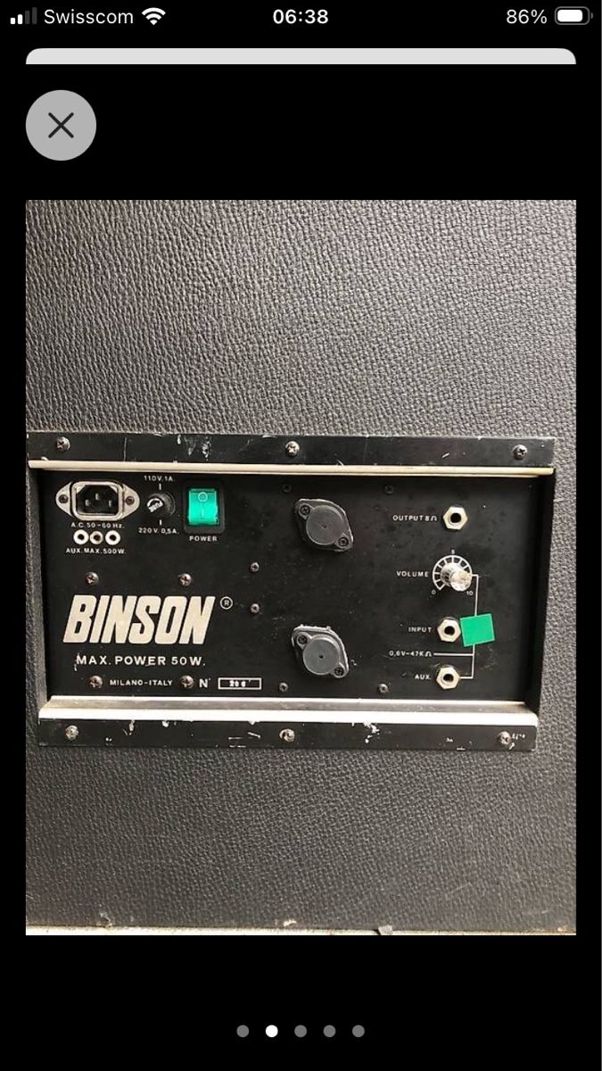 Casse acustiche: Peavey Binson – Usato da Chernex venduto da Nouveaunom 2