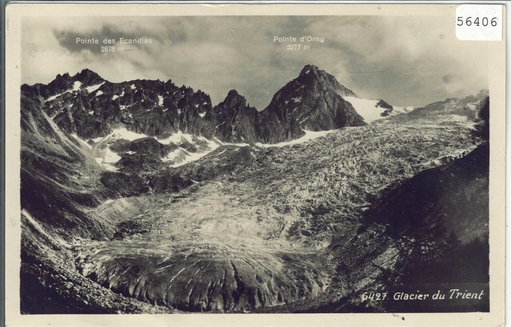 Ansichtskarten: Le Glacier du Trient – Gebraucht aus Ettingen von Kartenplanet