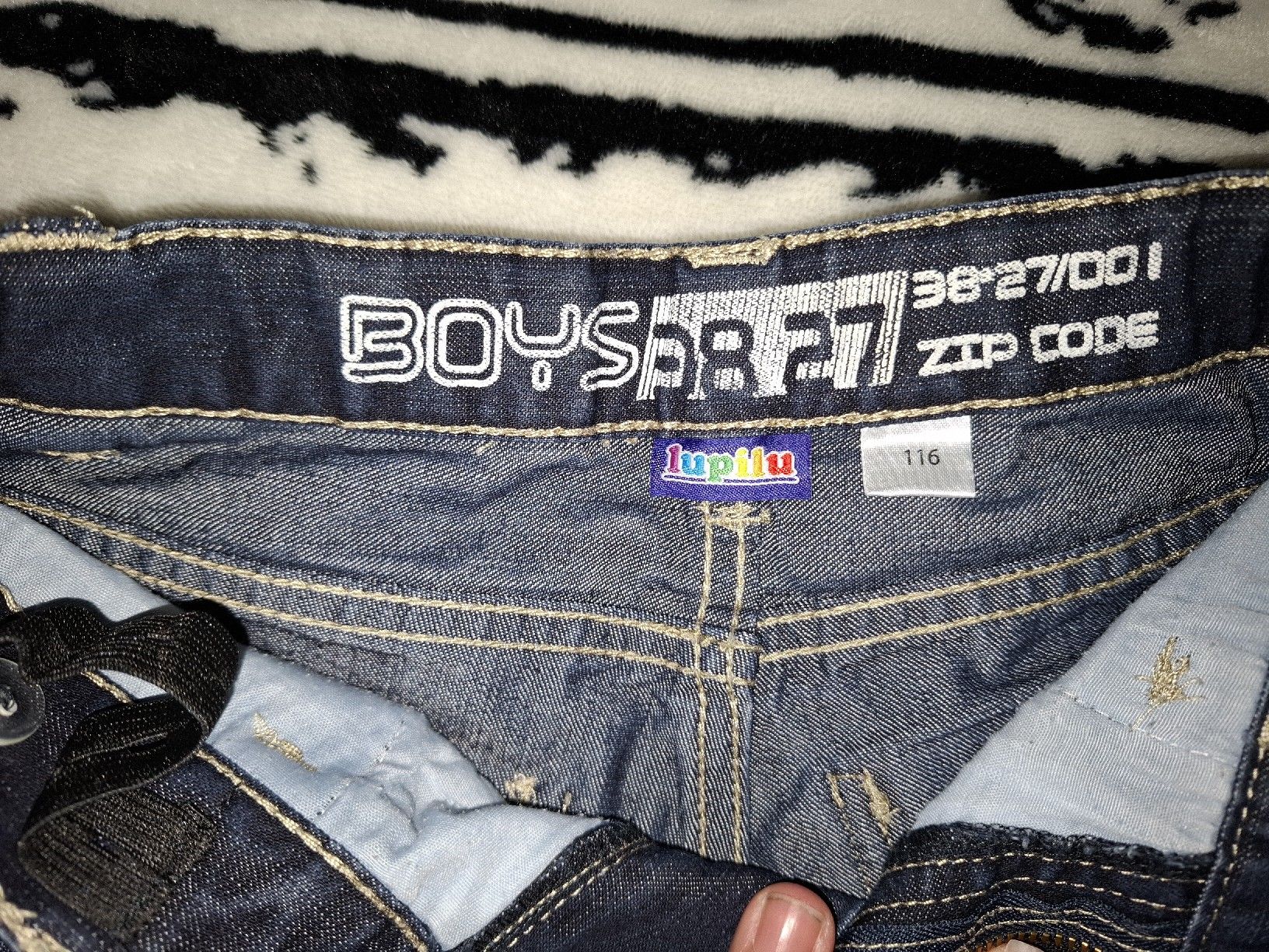 Pantaloni: 2x Jeans Hose gr.116 – Usato da Oberurnen venduto da rotty80 4