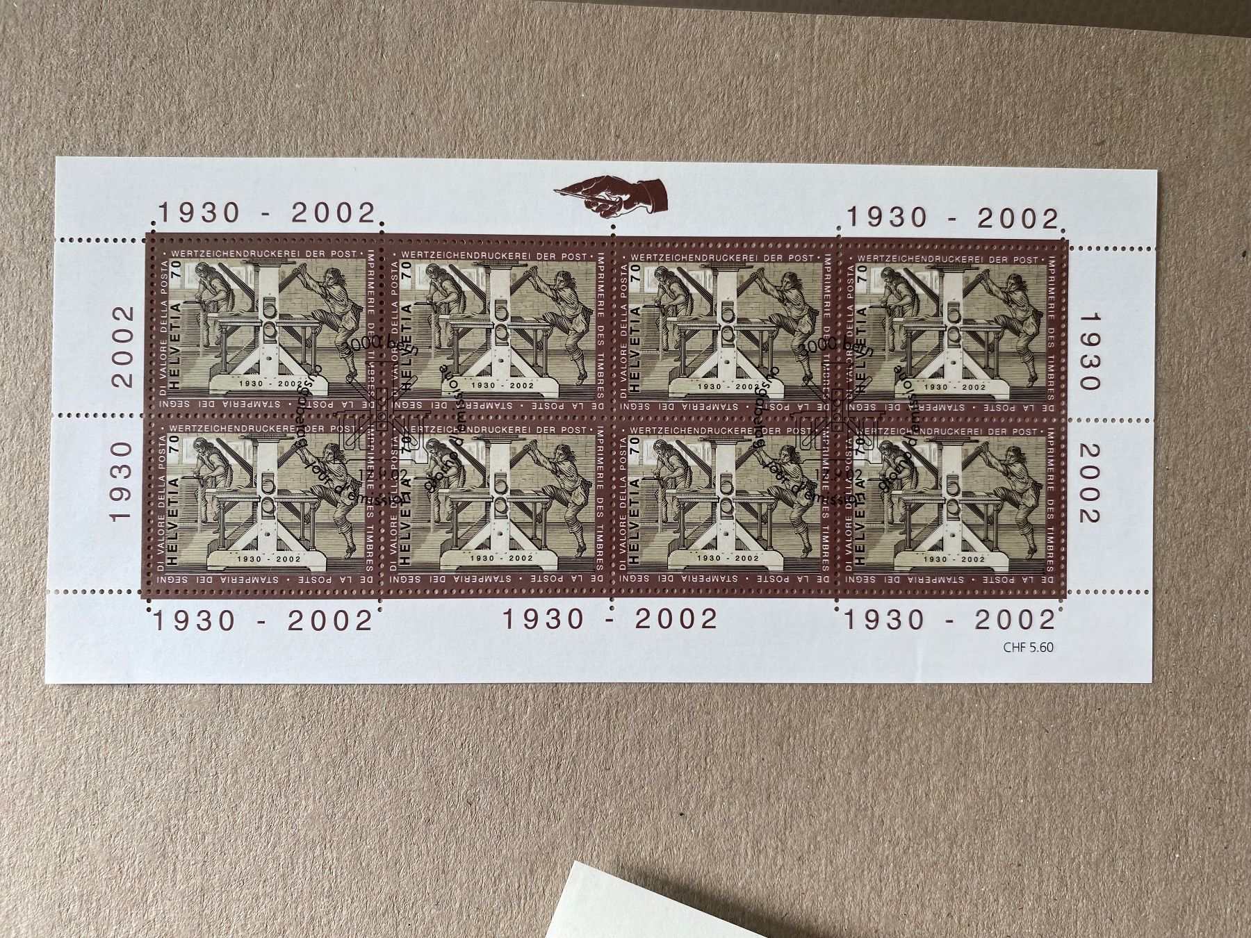Tutti i francobolli: 1067, ET Kleinbogen – Usato da Aarau venduto da hilde47