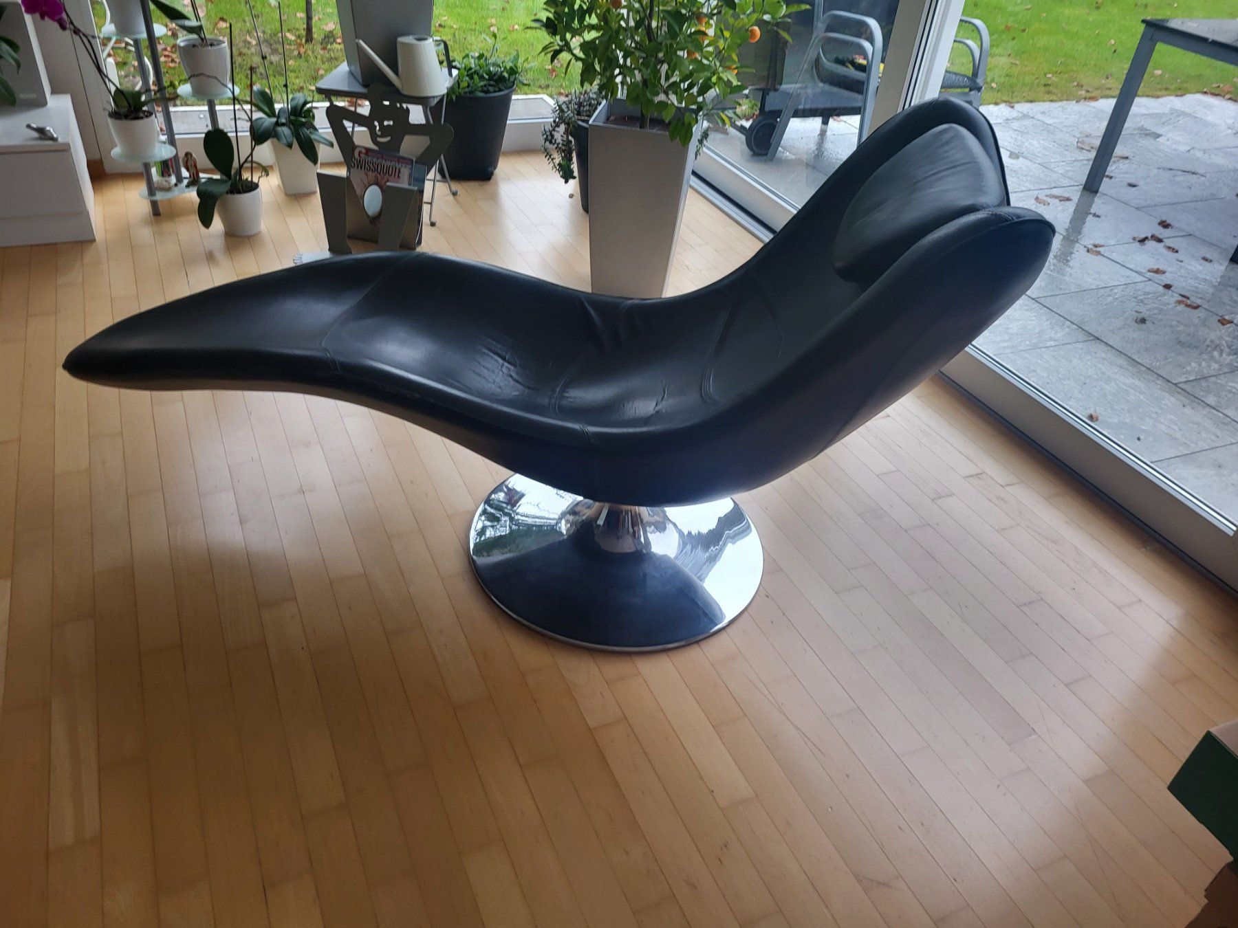 Sedie a sdraio: Designer Ledersessel / Lederliege – Usato da Buchrain venduto da praiero 1