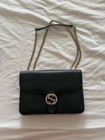 Sac Gucci Interlocking cuir noir excellent état