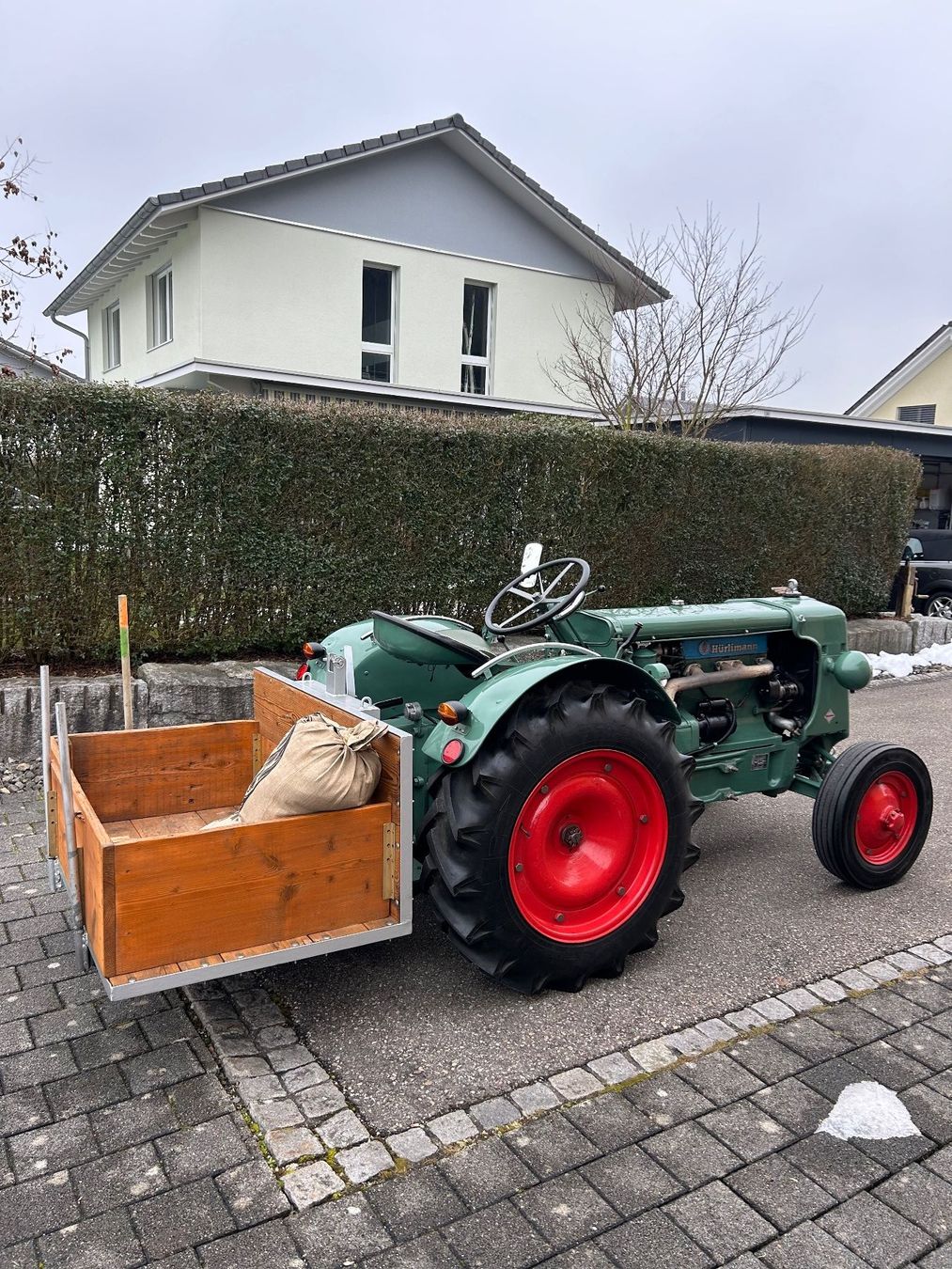 Hürlimann Trattori: Traktor Hürlimann D 80 – Usato da Langnau b. Reiden venduto da WaRe01 1