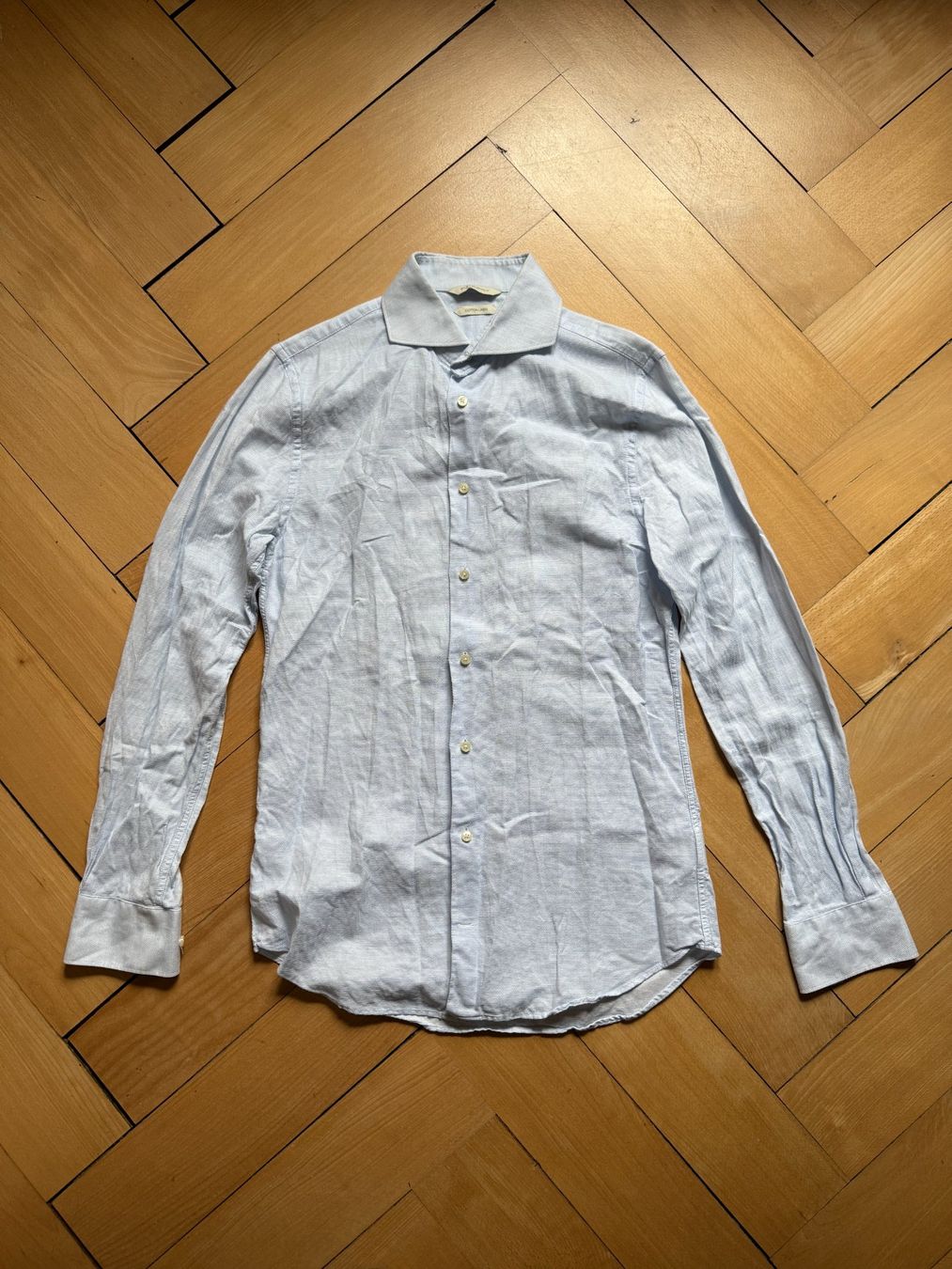 Suitsupply Hemden: SUITSUPPLY - Extra Slim Fit Hemd hellblau 40 – Gebraucht aus Zürich von Diazaio