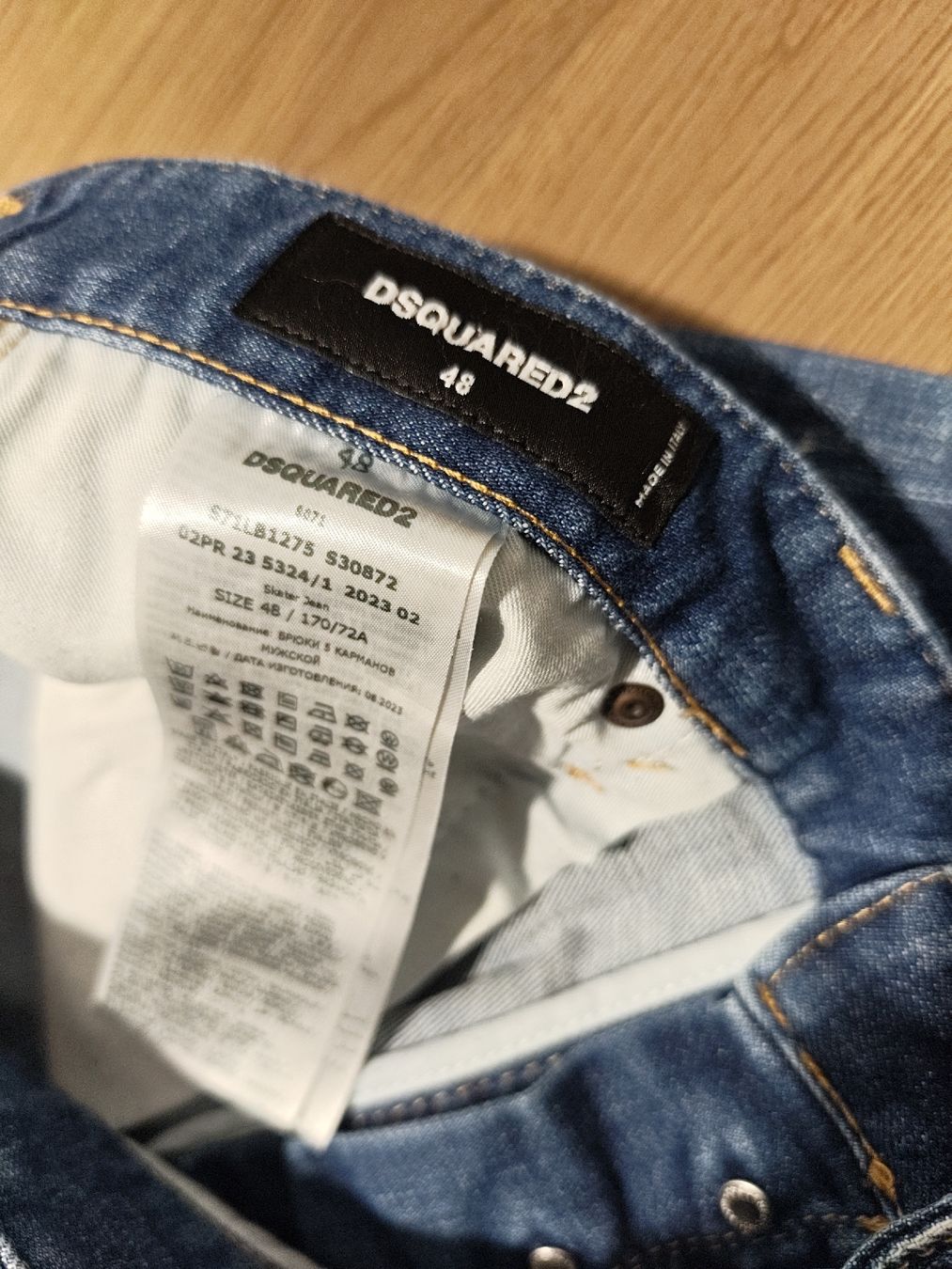 Dsquared2 Jeans: Dsquared2 Herren Jeans Gr.48  – D'occasion à Seon par chf_g29b 4