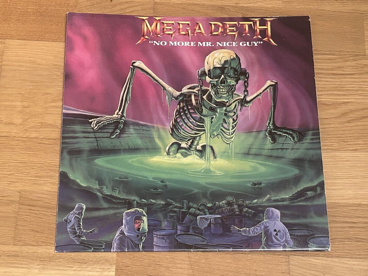 Dischi in vinile: Megadeth. 1989. mit Poster. No More Mr. Nice Guy – Usato da Faulensee venduto da Mizuno06 2