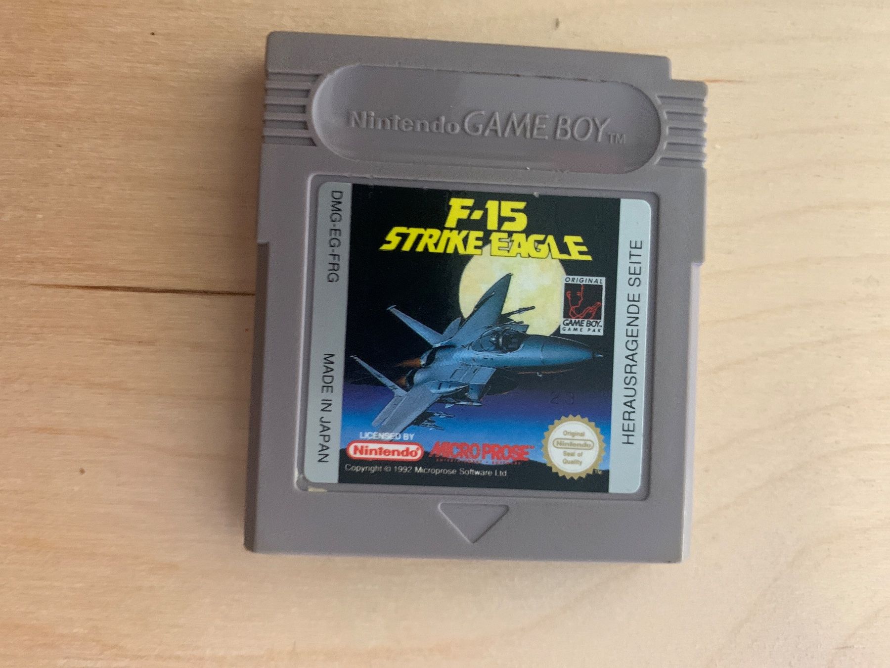 Giochi: F15 Strike Eagle für Gameboy – Usato da Gebenstorf venduto da RetroFuture