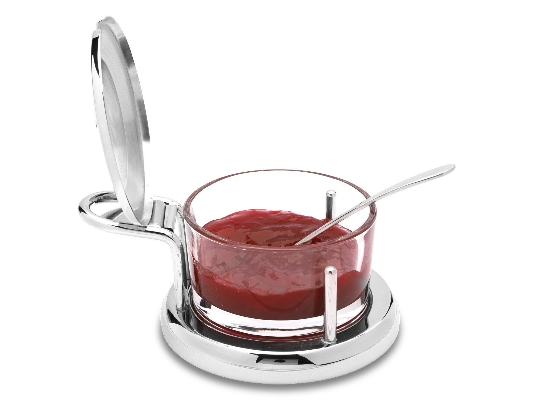 Altre Stoviglie: Parmesan-/Marmeladendose mit Löffel – Nuovo e nell'imballaggio originale da Gossau SG venduto da joe445 3