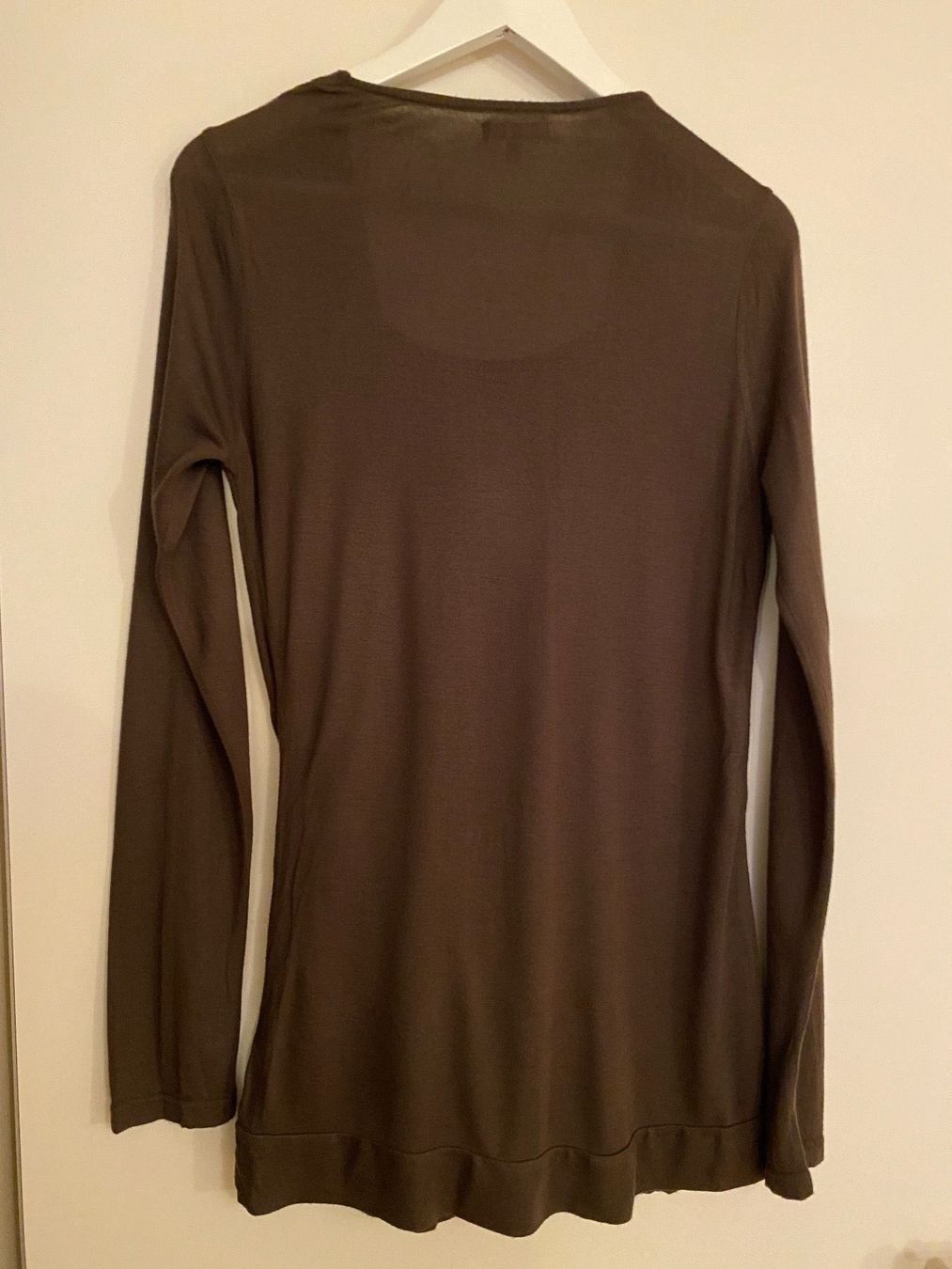 T-shirt: Stretch-Shirt, Braun, Gr. 38 – Usato da Zürich venduto da Maria2021 1