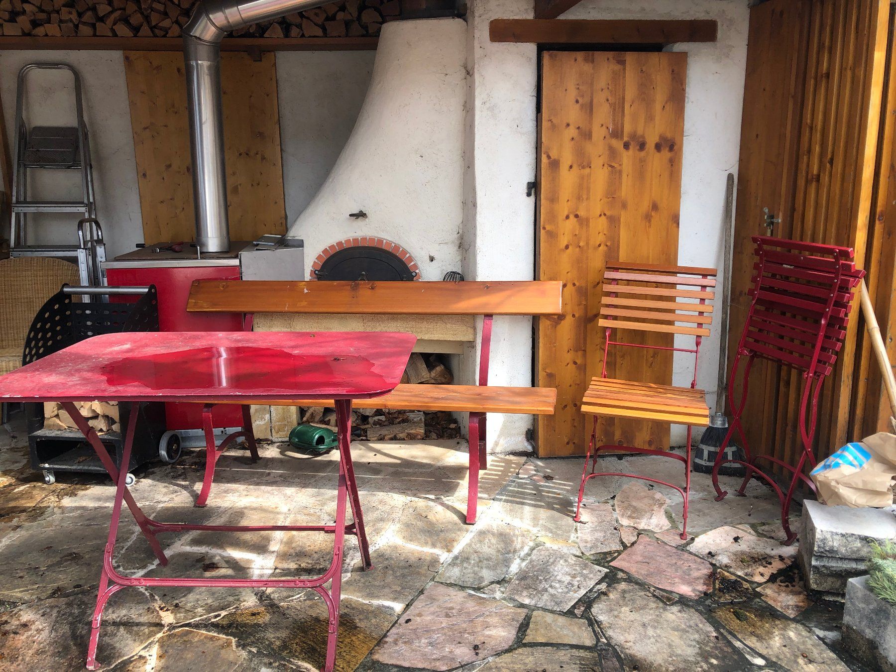 Set di tavolo e panche: SET jardin – Usato da neuchâtel venduto da carabk