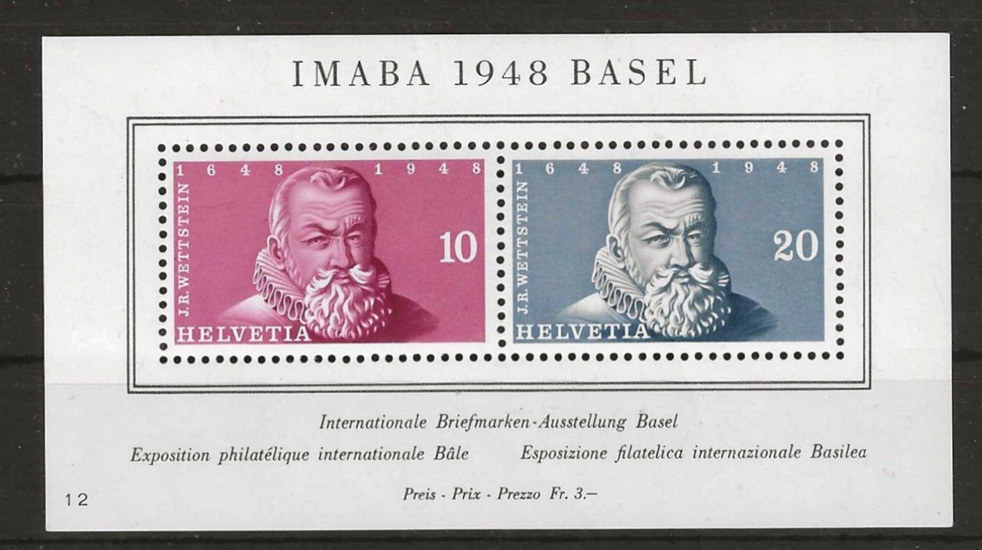 Tutti i francobolli: 1948 : Imaba Block W31, - postfrisch ** – Nuovo (secondo la descrizione) da Gümligen venduto da Geniusbuy