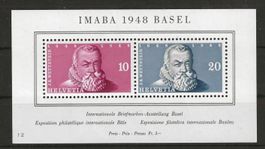 1948 : Imaba Block W31, - postfrisch **