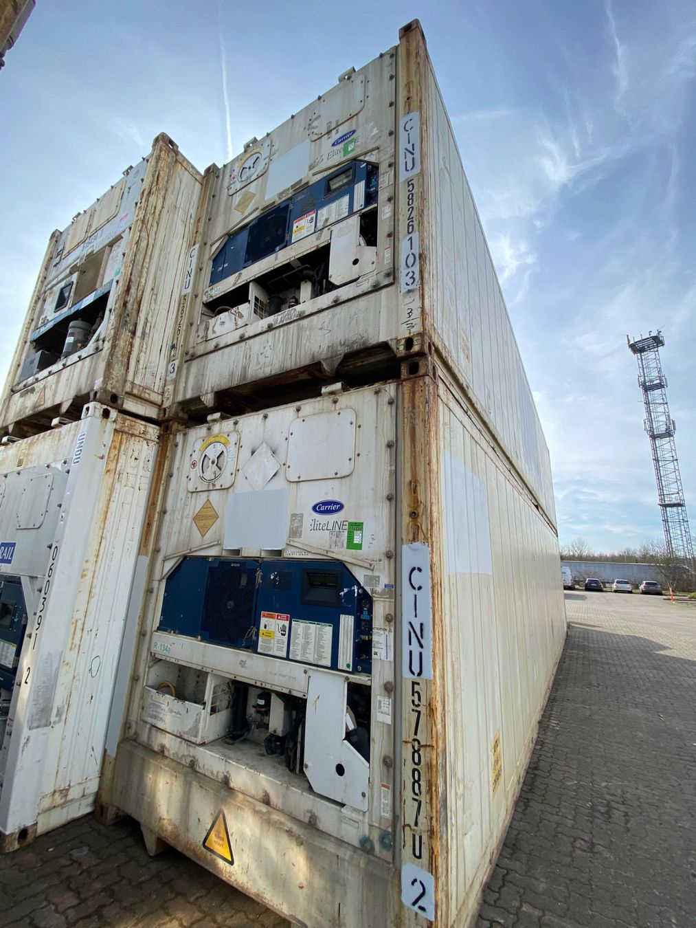 Contenitori edile: 40' High Cube Conainer / Reefer Kühlcontainer / PTI OK / – Usato da Hamburg venduto da inf_r2kx 4