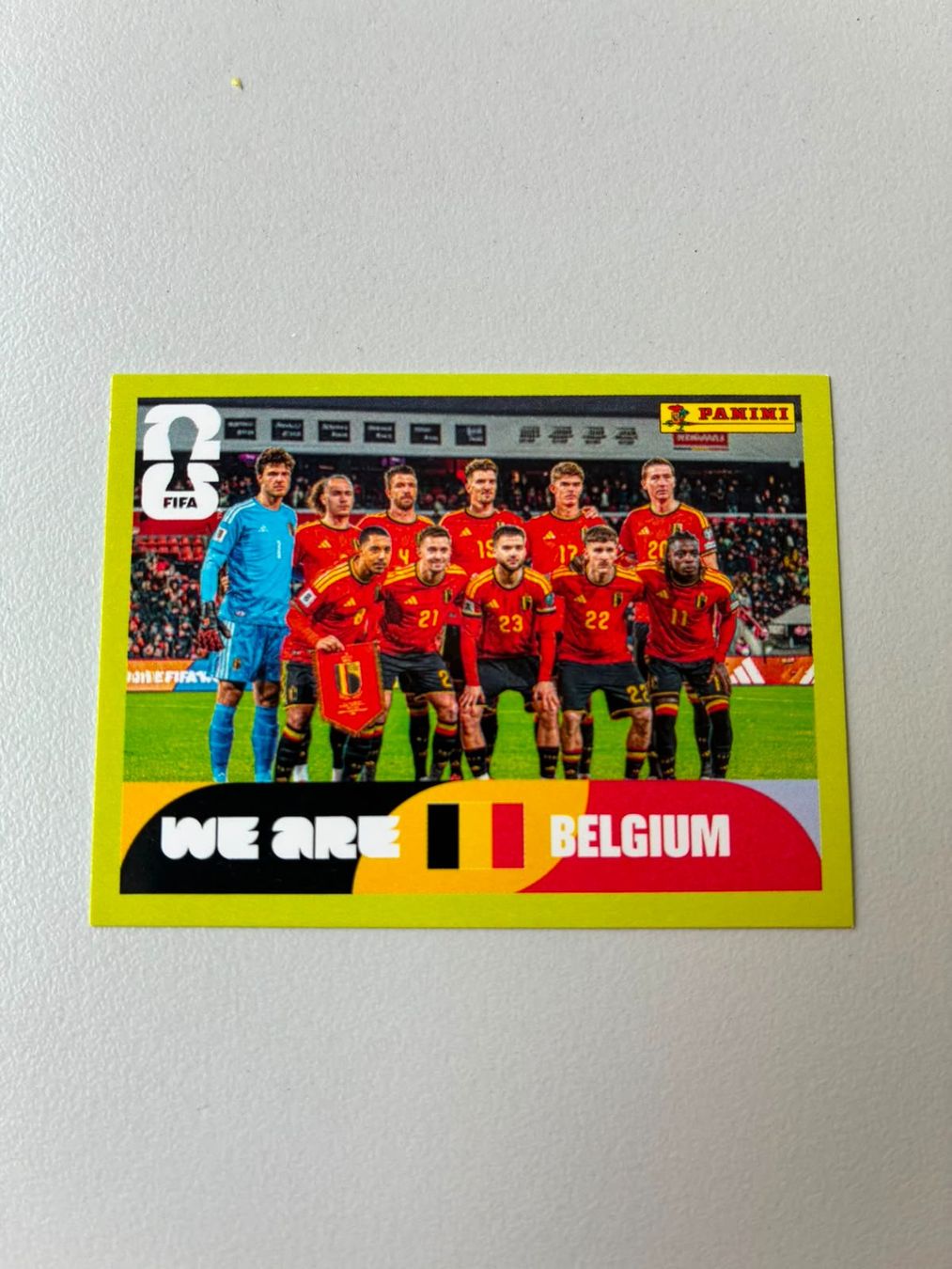 Panini Carte collezionabili: Carte panini 2026 - BEL 13 – Nuovo (secondo la descrizione) da La Neuveville venduto da Ibo2300