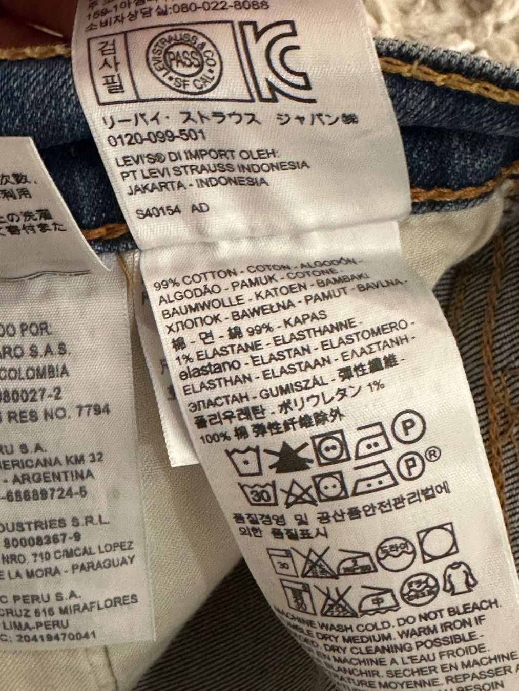 Levi's Jeans: Jeans LEVIS STRAUSS 511 Taille/Grosse W30 L30 – Gebraucht aus Bern von BrandVilla 6