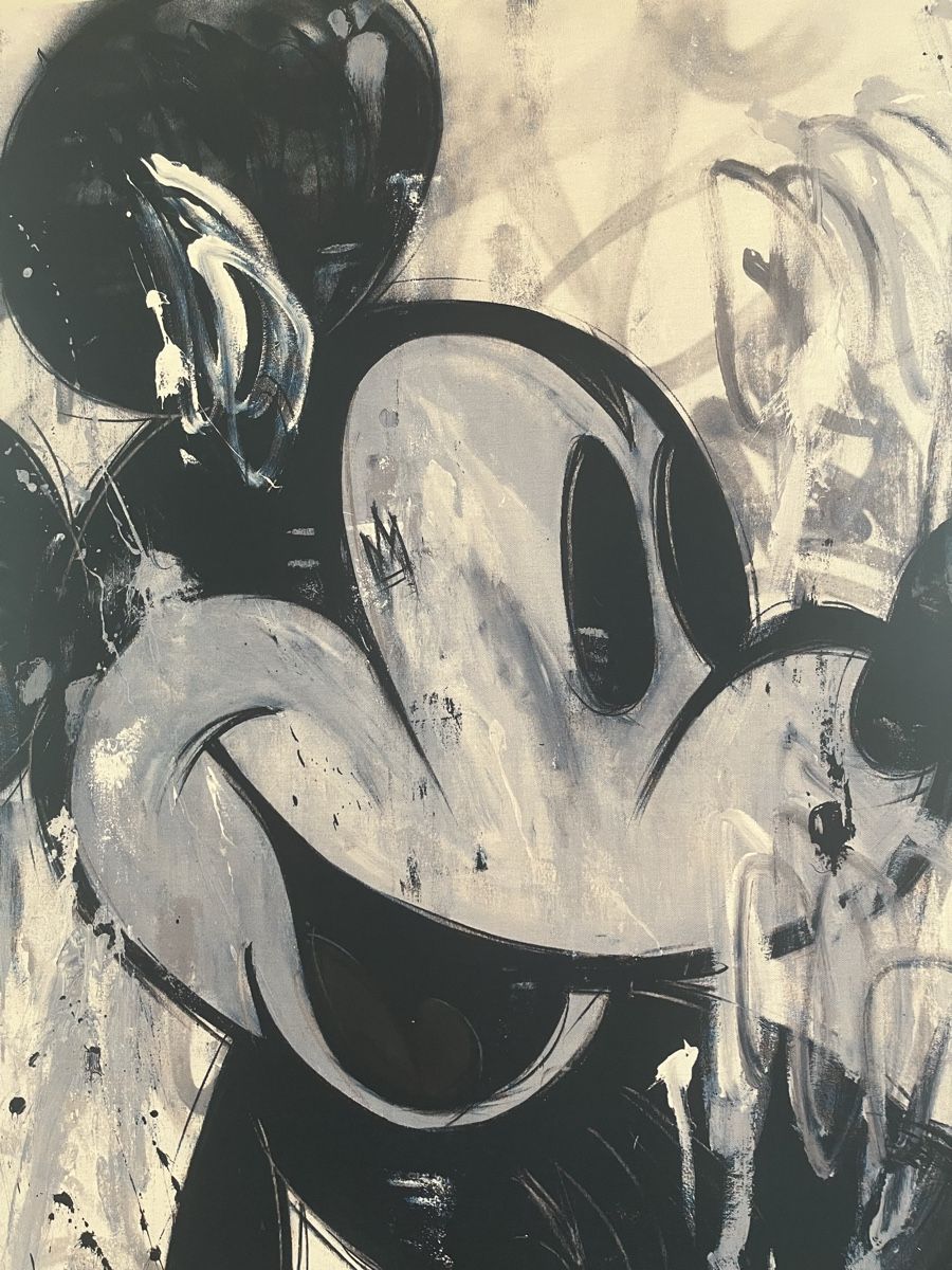 Foto & Immagini: Mickey Mouse Gemälde, Limited Edition auf Leinwand – Nuovo (secondo la descrizione) da Dietfurt venduto da Subforce1853 1