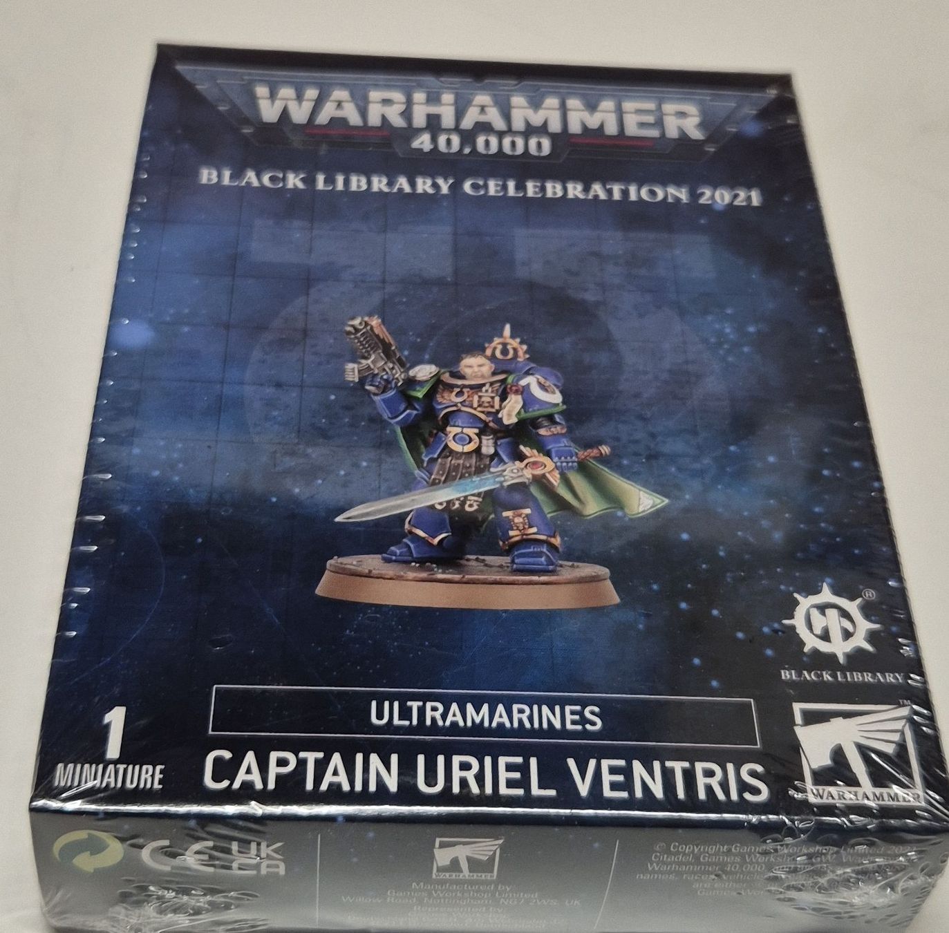 Jouets: limitierte Warhammer 40K Captain Uriel Ventris Black Library – Neuf avec emballage d'origine à Bischofszell par Ionspeaker
