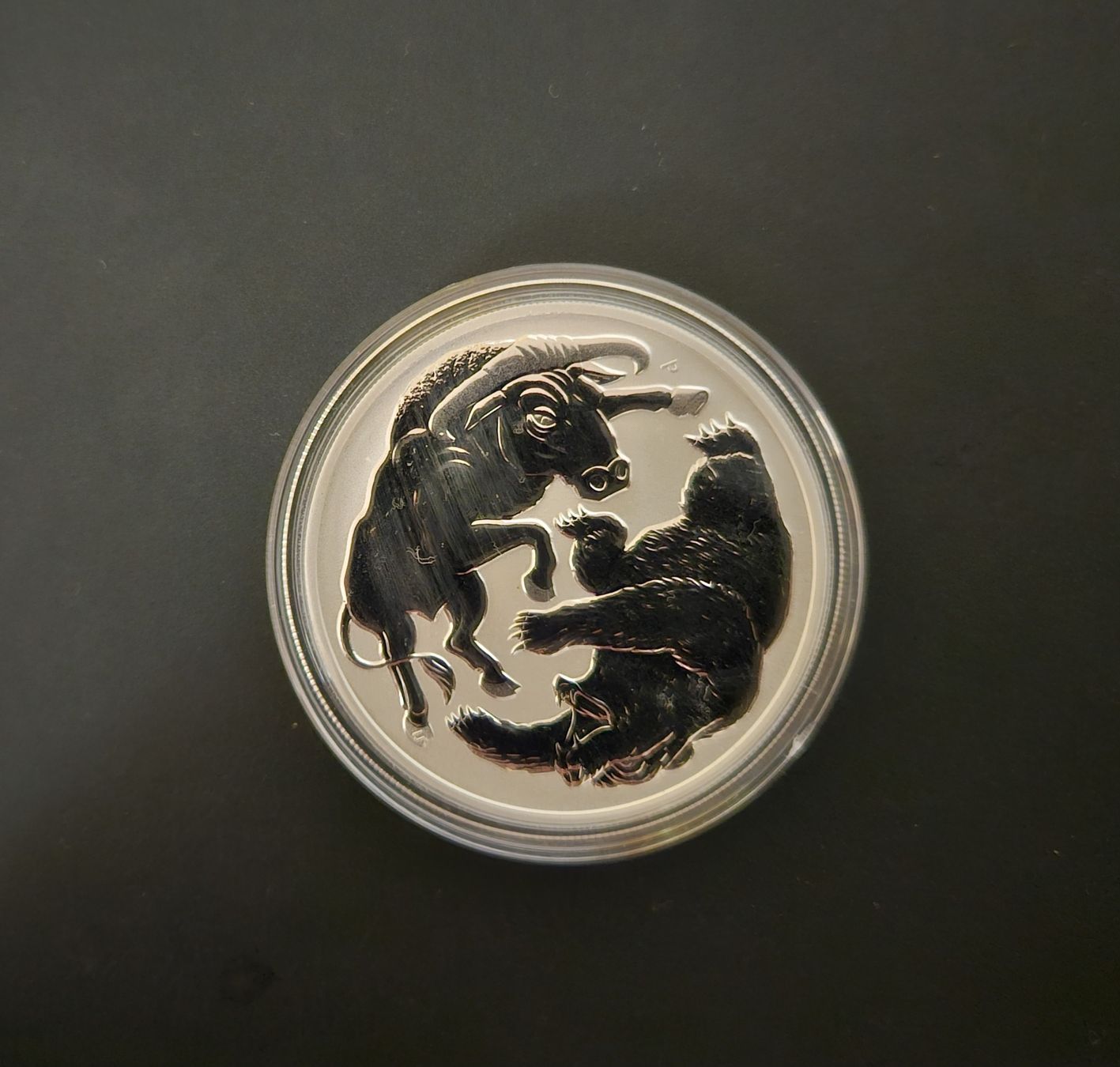 Tutti le monete: Silberunze Bull & Bear – Usato da Winterthur venduto da ManuM88
