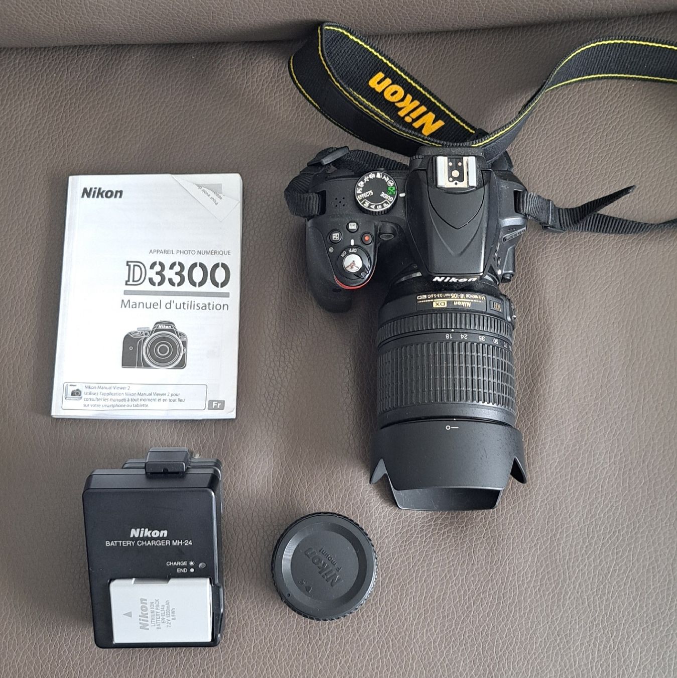 Nikon Fotocamera: Nikon Digital Kamera D3300 mit Zubehör – Usato da Biel/Bienne venduto da Sasha4u 1