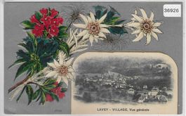 Lavey-Village - Vue generale - Präge-Litho