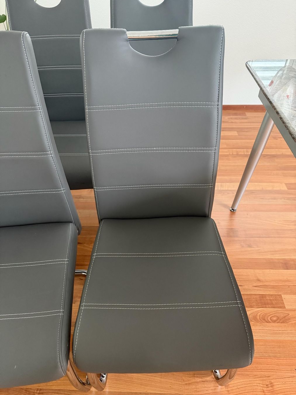 Chaises: 8er Set Esszimmerstühle – D'occasion à Obernau par agaton 6