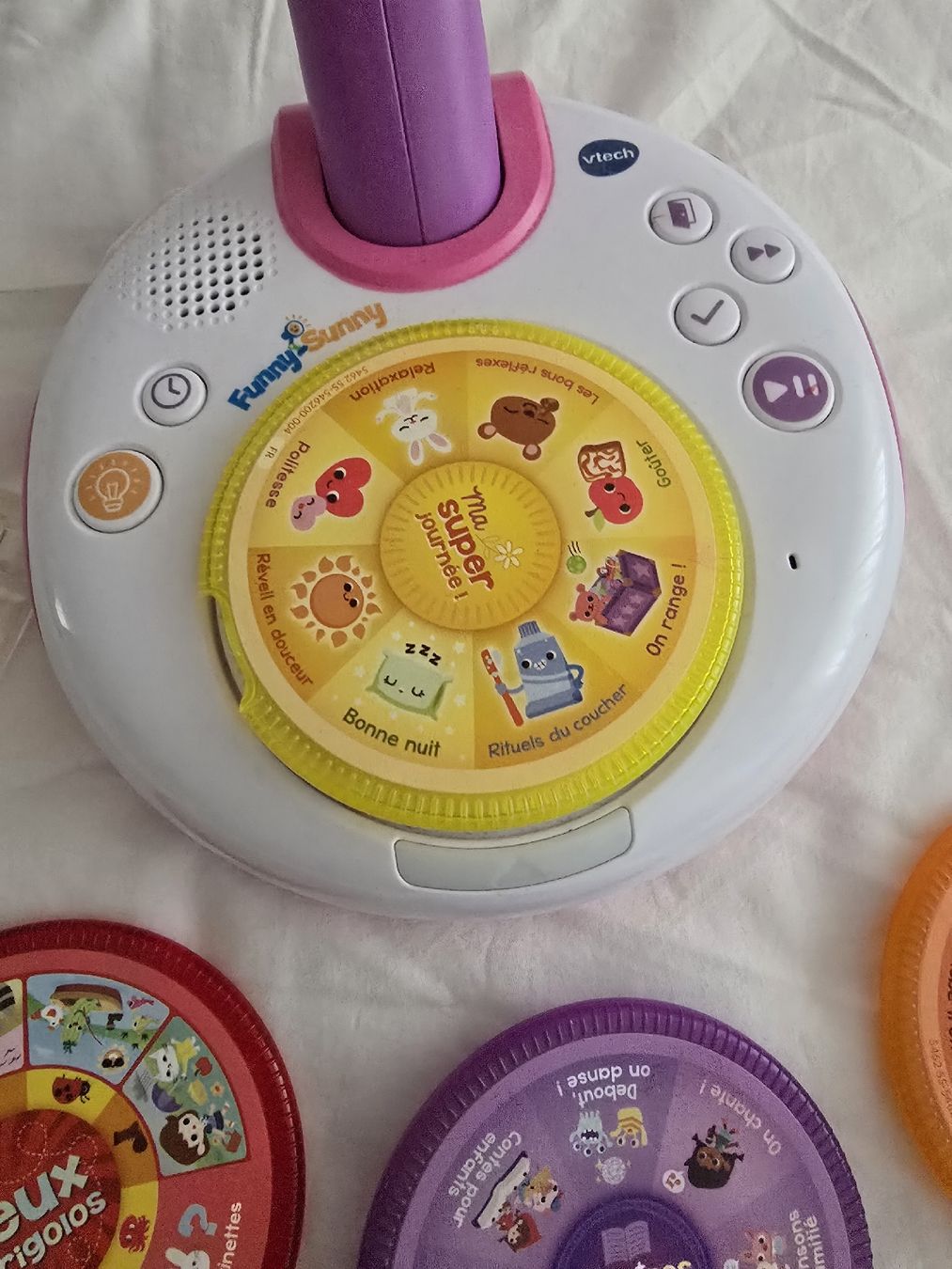 Vtech Giocattoli: VTech Funny Sunny Days Desk Lamp - Great Condition! – Usato da bern venduto da gsh_2w9d 4