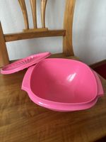 Tupperware Schüssel Deckel rosa gebraucht guter Zustand