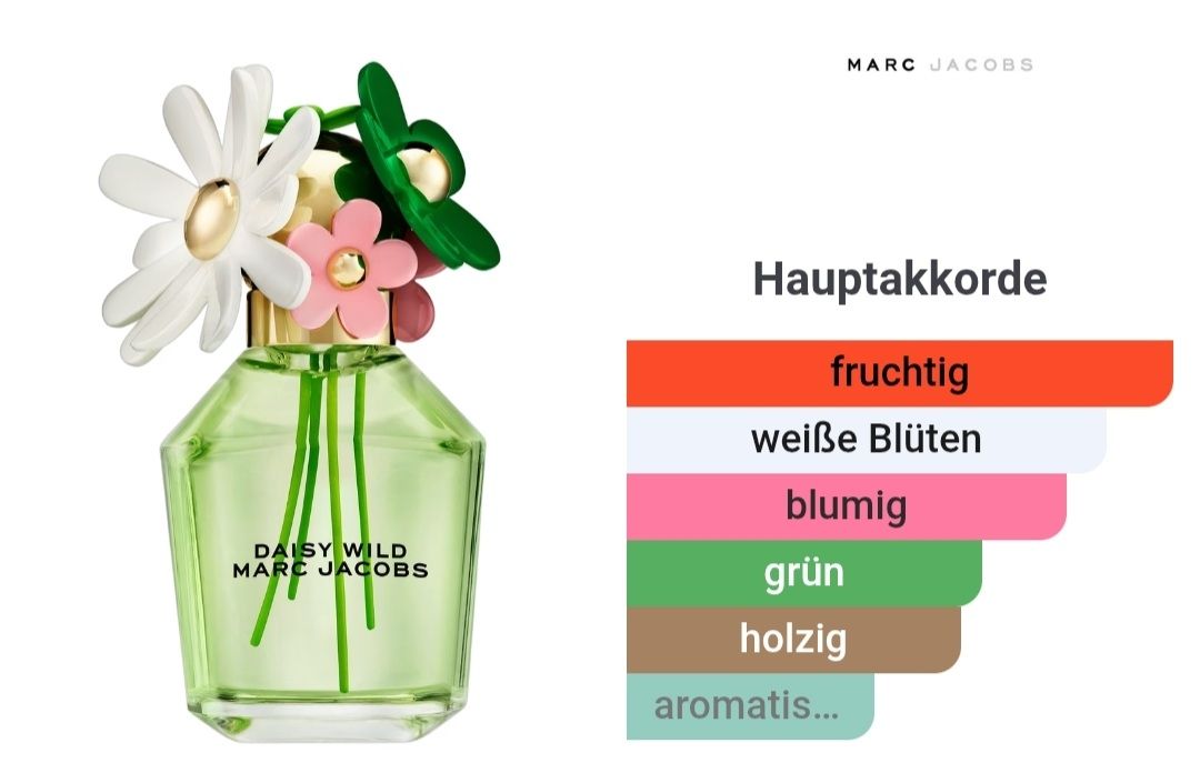 Marc Jacobs Parfums & Eau de Toilette: MARC JACOBS Daisy Wild - Parfum + Lotion + Duschgel – Neuf avec emballage d'origine à Winterthur par Je. 7