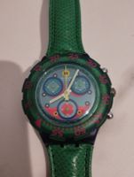 Blue Sky SBN100 swatch montre Scuba années 90 Chronographe