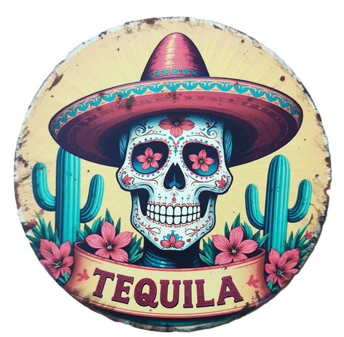 Insegne: TEQUILA - Blechschild  (neu/OVP) – Nuovo e nell'imballaggio originale da Wilen b. Wollerau venduto da morethanmusic